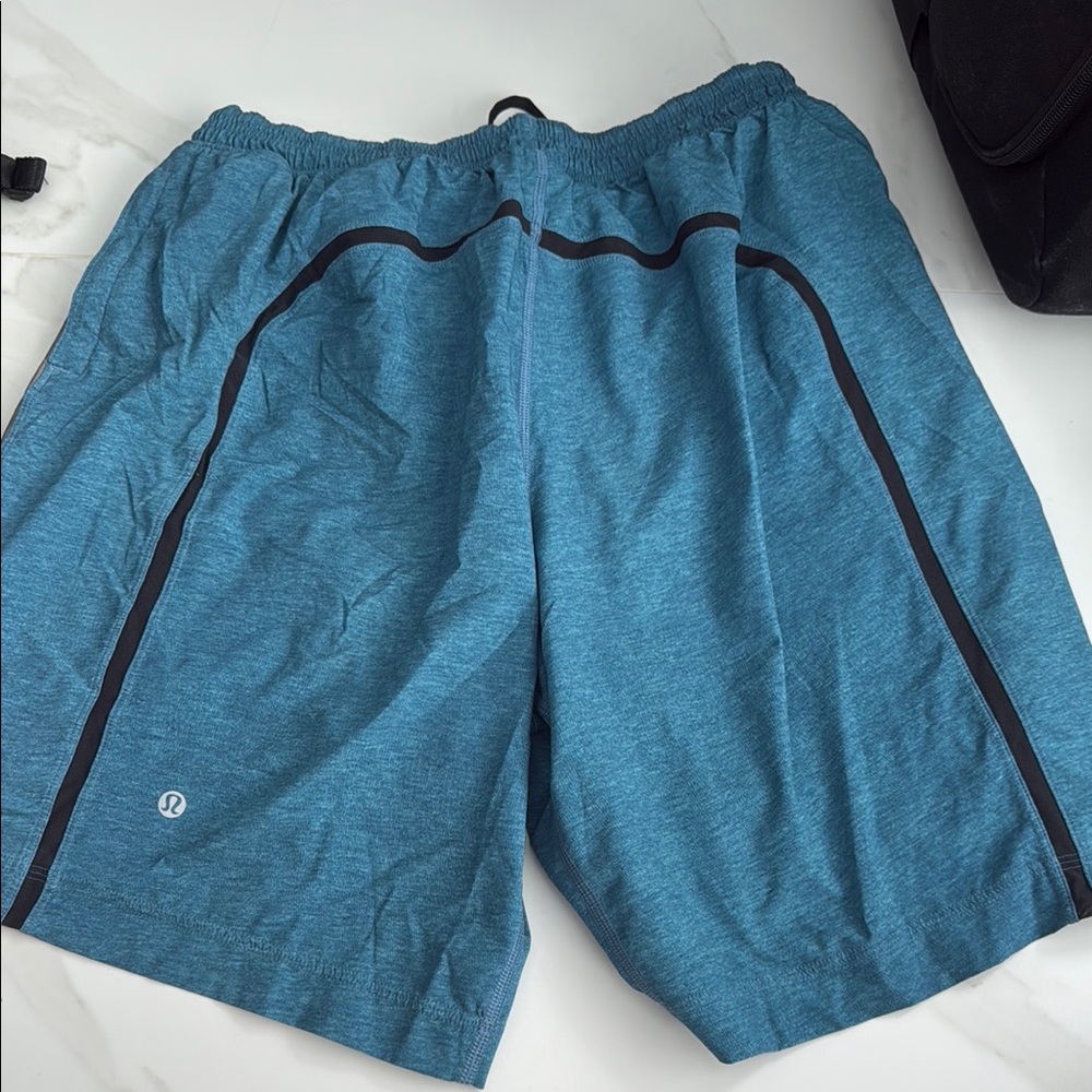 lululemon athletica Men's Blue Athletic Shorts